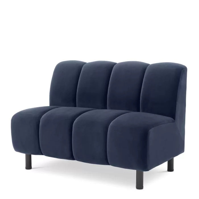 Modul Canapea Hillman Savona Midnight Blue Velvet 113625, Eichholtz